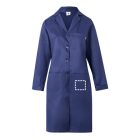 VL RAMA. Hosszú ujjú bordázott szövet konyhaköpeny (175g/m²), pamut twill (35%) és poliészter (65%) - 52