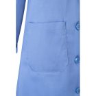 VL RAMA. Hosszú ujjú bordázott szövet konyhaköpeny (175g/m²), pamut twill (35%) és poliészter (65%) - 38