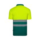 VL FORTUNA. Bird-eye pólóing (140g/m²), rövid ujjú, poliészterből (100%) - L