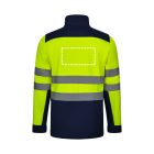 VL HESTIA LARGE. Kéttónusú soft shell kabát (280g/m²), gyapjú béléssel és TPU membránnal, poliészterből (96%) és elasztánból (4%) - 5XL