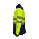 VL HESTIA LARGE. Kéttónusú soft shell kabát (280g/m²), gyapjú béléssel és TPU membránnal, poliészterből (96%) és elasztánból (4%) - 4XL