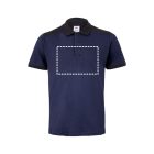 VL VELES. Kéttónusú, sztreccs piqué pólóing (200g/m²), rövid ujjú, poliészterből (96%) és elasztánból (4%) - 2XL