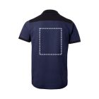 VL VELES. Kéttónusú, sztreccs piqué pólóing (200g/m²), rövid ujjú, poliészterből (96%) és elasztánból (4%) - 2XL
