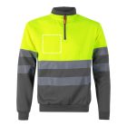 VL THOR LARGE. Kéttónusú pulóver (300g/m²), poliészter gyapjú (100%) - 5XL