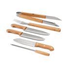 KABSA. Grillkészlet bambusz dobozban