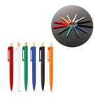 ZARA. Újrahasznosított ABS (100% rABS) golyóstoll bambuszgomb