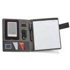 PYNCHON. A5 mappa vászonutánzatból és PU-ból, vonalas oldalak