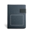 PYNCHON. A5 mappa vászonutánzatból és PU-ból, vonalas oldalak