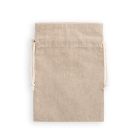 GIBRALTAR. ÚÚjrahasznosított pamut ajándéktáska (70%), poliészterből (30% rPET) (140 g/m²)