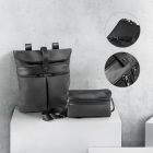 ROVER BACKPACK. Mikroszálas és PU hátizsák