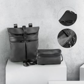 ROVER BACKPACK. Mikroszálas és PU hátizsák