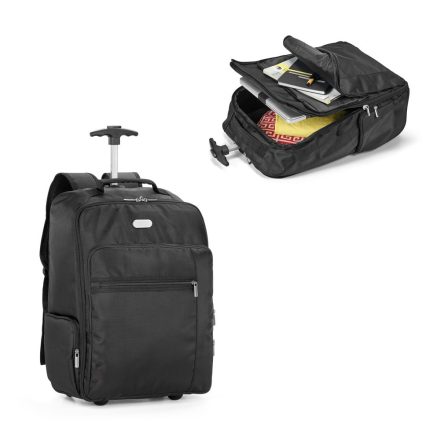 AVENIR. Laptop trolley hátizsák 17'' 1680D és 300D anyagból