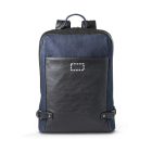 DIVERGENT BACKPACK I. Laptop hátizsák 15'6'' méretig farmer és PU anyagból