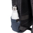 GENOA BPACK. Lopásbiztos hátizsák 600D nagy denzitású újrahasznosított poliészterből