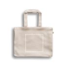 PARMA. Pamut (50%), újrahasznosított pamut (30%) és poliészter (20% r PET) táska (280 g/m²)