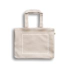 PARMA. Pamut (50%), újrahasznosított pamut (30%) és poliészter (20% r PET) táska (280 g/m²)