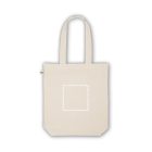 GIRONA. Pamut (50%), újrahasznosított pamut (30%) és poliészter (20% rPET) táska (220 g/m²)