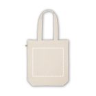 GIRONA. Pamut (50%), újrahasznosított pamut (30%) és poliészter (20% rPET) táska (220 g/m²)