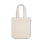 GIRONA. Pamut (50%), újrahasznosított pamut (30%) és poliészter (20% rPET) táska (220 g/m²)