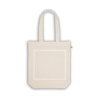 GIRONA. Pamut (50%), újrahasznosított pamut (30%) és poliészter (20% rPET) táska (220 g/m²)