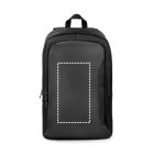 DRAMMEN. Laptop hátizsák nagy sűrűségű 600D újrahasznosított poliészterből