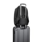 YANGON BPACK. Lopásgátló hátizsák, vízlepergető bevonatú twill szövetből és nagy sűrűségű, 600D újrahasznosított poliészterből, 17.3"-os laptophoz