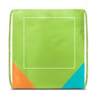 BISSAYA. Húzózsinóros táska nem szőtt anyagból (80 g/m²)