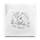 DRAWS. Gyerek zsinóros táska színezéshez (80 g/m²)