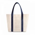 VILLE. 100% pamutvászon táska elülső és belső zsebbel (280 g/m²)