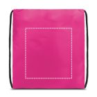 CARNABY. 210D hátizsákos táska fekete zsinórral