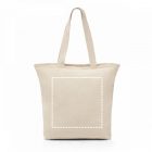 HACKNEY. 100% pamut táska cipzárral (280 g/m²)