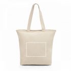 HACKNEY. 100% pamut táska cipzárral (280 g/m²)