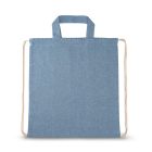 RISSANI. Tornazsák újrahasznosított pamuttal (70%) és poliészter (30% rPET) (140 g/m²)