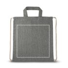 RISSANI. Tornazsák újrahasznosított pamuttal (70%) és poliészter (30% rPET) (140 g/m²)