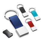 BUMPER. Fém és PU, kerek kulcstartó