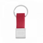 BUMPER. Fém és PU, kerek kulcstartó