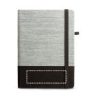 ROUSSEAU. A5-ös jegyzetfüzet szalmaszálból és pamutvászonból, vonalazott oldalakkal