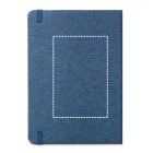 BOYD. A5-ös jegyzetfüzet újrahasznosított poliészterből (100% rPET) anyagból, bélelt lapokkal