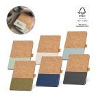 KLEE. A5-ös jegyzetfüzet parafából és vászonból, bélelt lapokkal