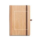 ORWELL. A5 noteszgép, bambuszból és parafából készült lapokkal, bélelt lapokkal