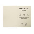DICKINSON. A5-ös keményfedeles jegyzetfüzet cukornádpapírból (80% cukornádpép), vonalazott oldalakkal