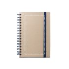 PROUST. A5-ös jegyzetfüzet gyűrűkkel, kemény borítóval, cukornádpapírból (80% cukornádpép) és cukornádpapírral, sima