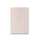 ORGANIC SEMI-RIGID. A5-ös jegyzetfüzet organikus elefánttrágyából készült félmerev borítással (80%)