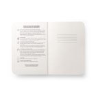 COFFEEPAD SEMI-RIGID. A5-ös jegyzetfüzet kávéhéj hulladékból készült félkemény borítással (65%)