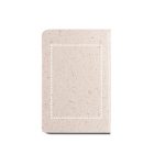 ORGANIC SOFT. A6-os jegyzetfüzet organikus elefánttrágyából készült rugalmas borítással (80%)