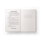 ORGANIC RIGID. A5-ös jegyzetfüzet organikus elefánttrágyából készült kemény borítással (80%)