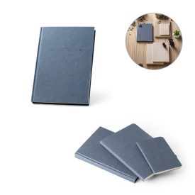   COFFEEPAD RIGID. A5-ös jegyzetfüzet kávéhéj hulladékból készült kemény borítással (65%)