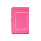 ANNE. A5-ös jegyzetfüzet újrahasznosított poliészterből (100% rPET), vonalazott oldalakkal