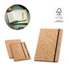 FREUD. A5-ös jegyzettömb és golyóstoll készlet parafából