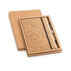 FREUD. A5-ös jegyzettömb és golyóstoll készlet parafából